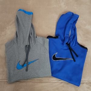 Bundle of 2 Nike Hoodies.
